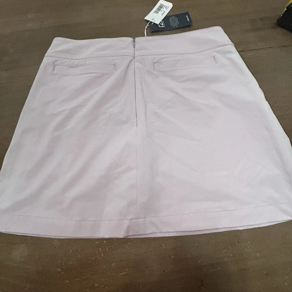NWT Cutter & Buck CB Size S Skort DryTec Golf 50 UPF Pink Tennis Skirt Woman's - Picture 7 of 8